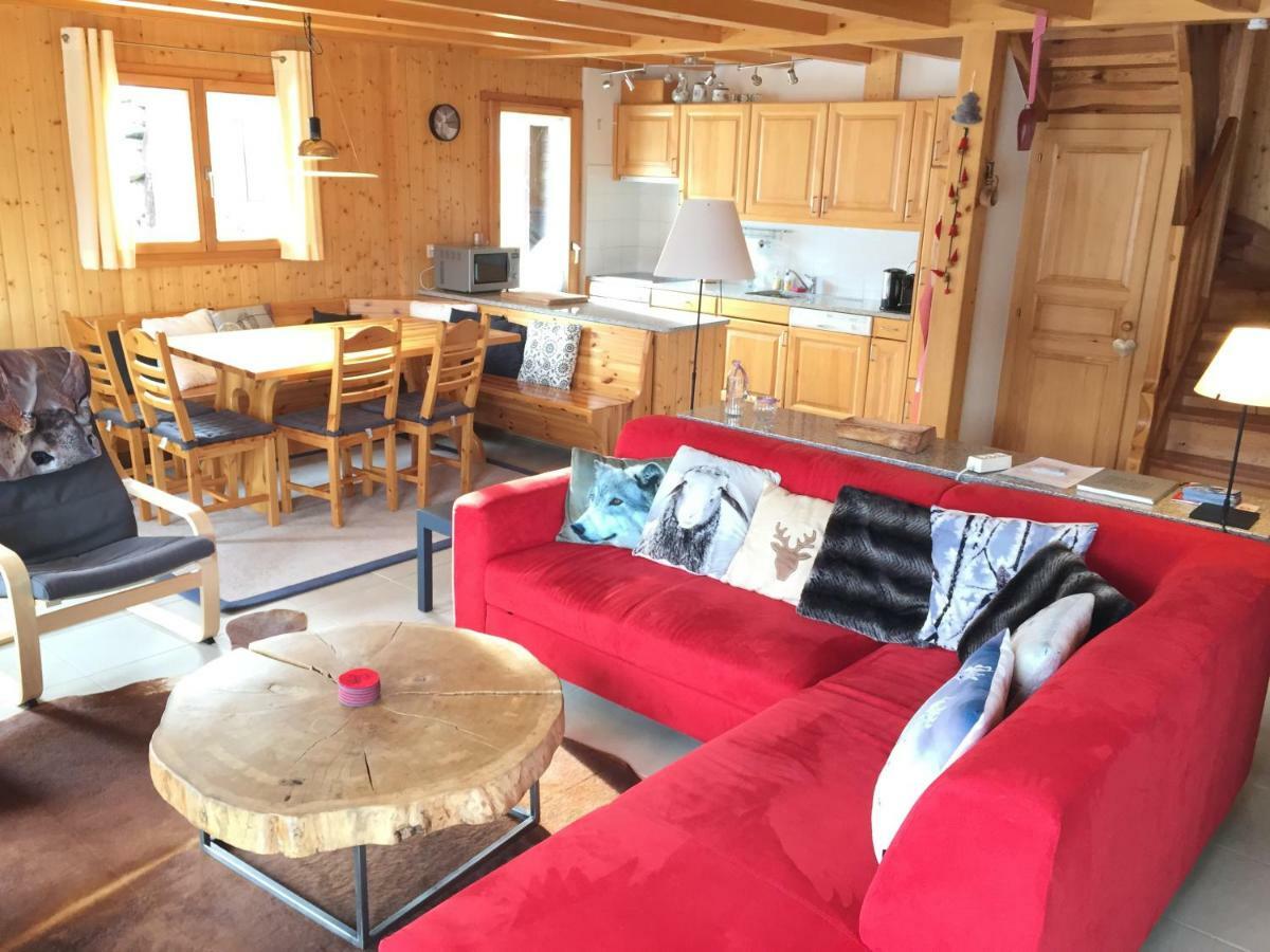 Chalet Clochette 4 Valles-Verbier La Tzoumaz Exterior foto
